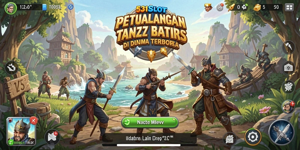 Tangkapan layar gameplay 531SLOT yang menunjukkan dunia terbuka yang menawan.
