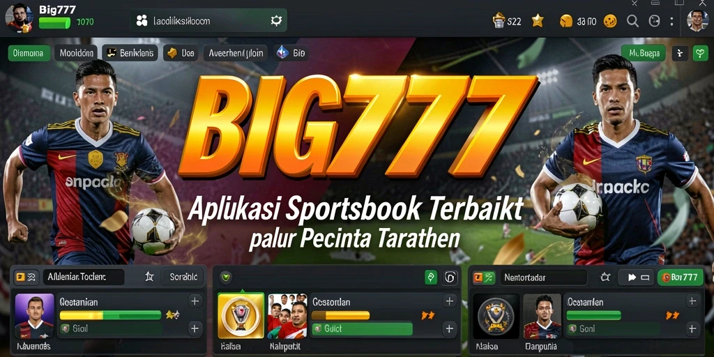 Tampilan permainan taruhan olahraga di BIG777.