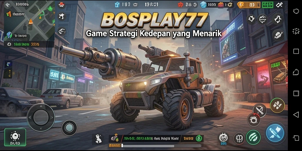 Screenshot gameplay SLG menunjukkan pertempuran strategis yang mendebarkan.