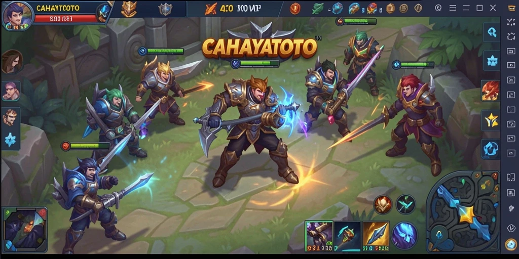 Gameplay seru dan menegangkan di CAHAYATOTO.