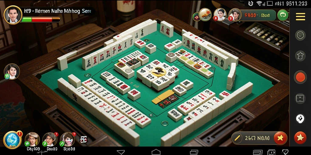 Tampilan gameplay H89 yang menarik dalam permainan Mahjong.