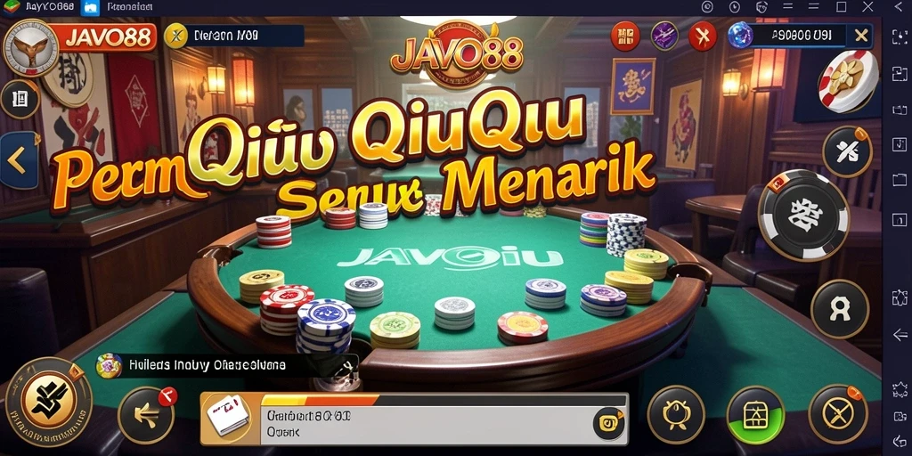 Screenshot dari gameplay QiuQiu yang seru di JAVO88.