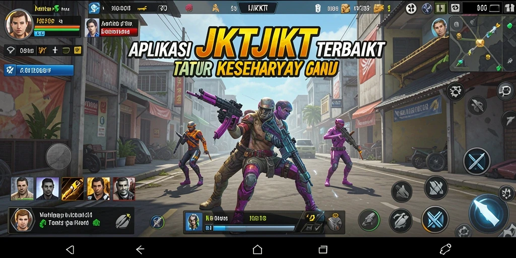 Tampilan antarmuka utama JKTJKT yang sederhana dan fungsional.