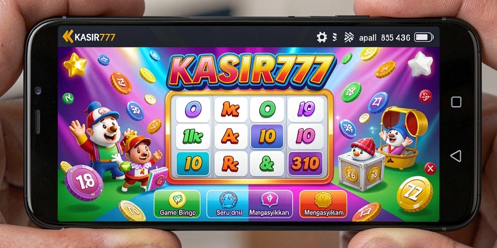 Tampilan gameplay KASIR777 yang menarik dan seru saat bermain Bingo.