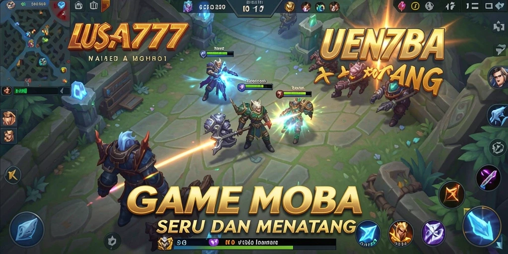 Gameplay seru dan penuh strategi di LUSA777 dengan karakter beragam.