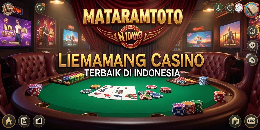 Tampilan utama gameplay Live Casino MATARAMTOTO dengan dealer profesional dan antarmuka menarik.