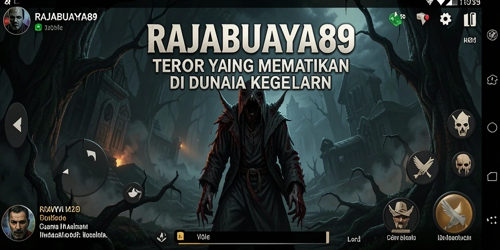 Tampilan gameplay menegangkan di dunia Horror yang misterius.