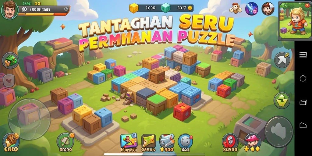 Tampilan gameplay S80 yang penuh warna dan menarik.